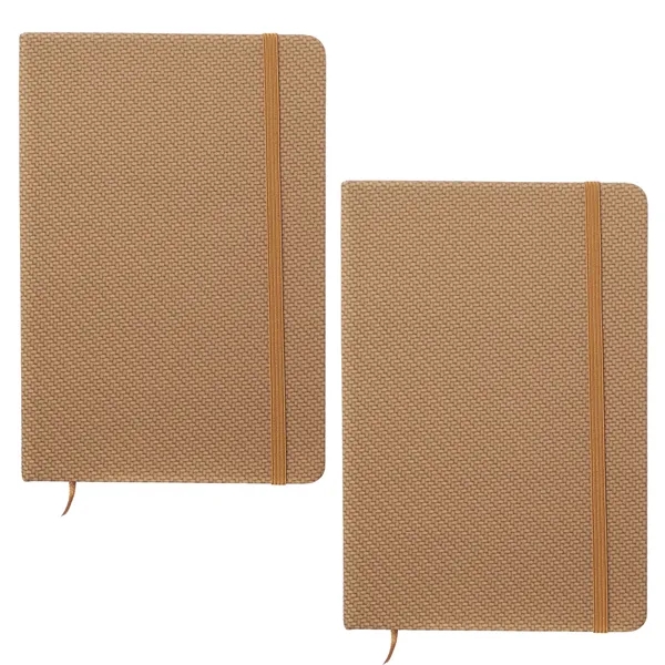 Hardcover A5 Size Texturized Notebook - Hardcover A5 Size Texturized Notebook - Image 2 of 5
