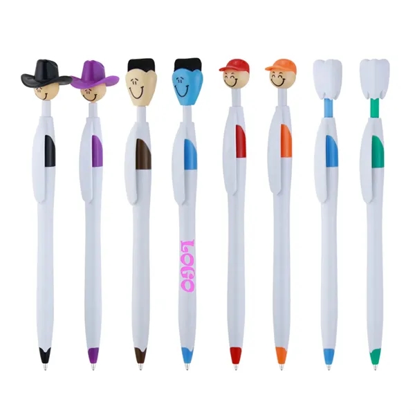 Creative Cartoon Multi Color Ballpoint Pen - Creative Cartoon Multi Color Ballpoint Pen - Image 0 of 1