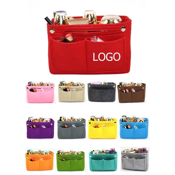 Felt Makeup Bag - Felt Makeup Bag - Image 0 of 2