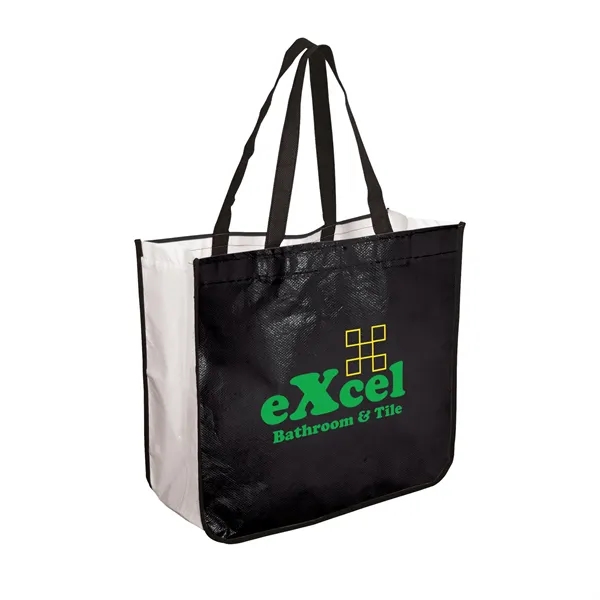 Extra Large Laminated Shopping Tote - Extra Large Laminated Shopping Tote - Image 1 of 5