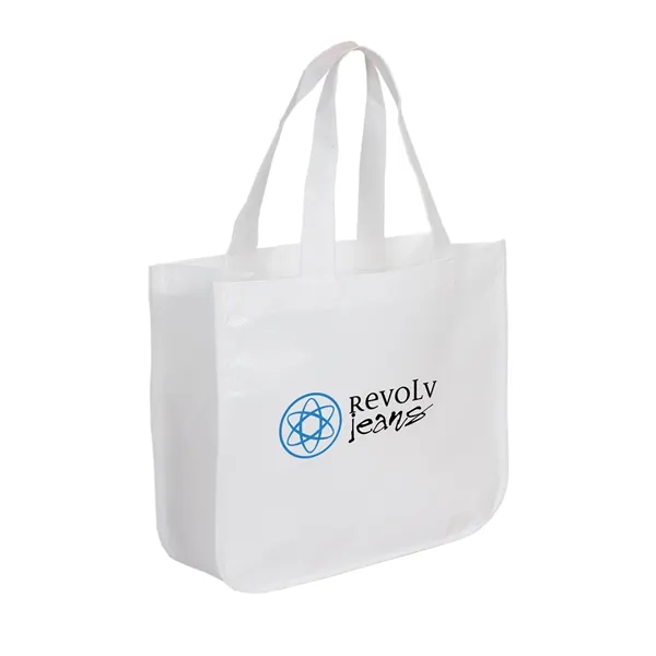 Extra Large Laminated Shopping Tote - Extra Large Laminated Shopping Tote - Image 5 of 5