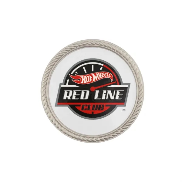 1.75" Speed Challenge Coin Rope Border w/ 3D Texture Print - 1.75" Speed Challenge Coin Rope Border w/ 3D Texture Print - Image 10 of 11