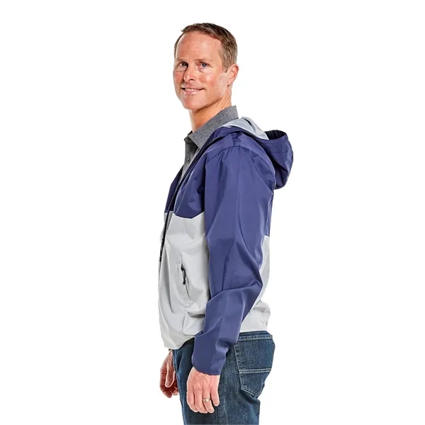 Men's Idealist Hooded Full Zip Windbreaker - Men's Idealist Hooded Full Zip Windbreaker - Image 6 of 10