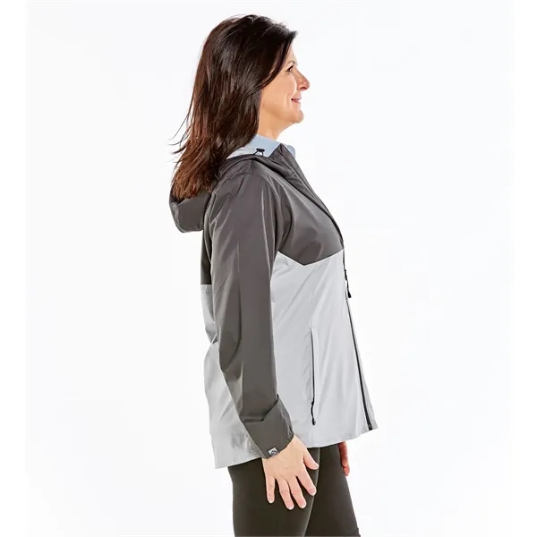 Woman's Idealist Full Zip Hooded Windbreaker - Woman's Idealist Full Zip Hooded Windbreaker - Image 7 of 10