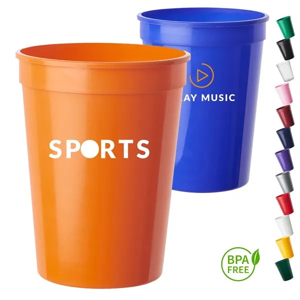 12 oz. Stadium Cup w/ Custom Imprint - 12 oz. Stadium Cup w/ Custom Imprint - Image 0 of 12