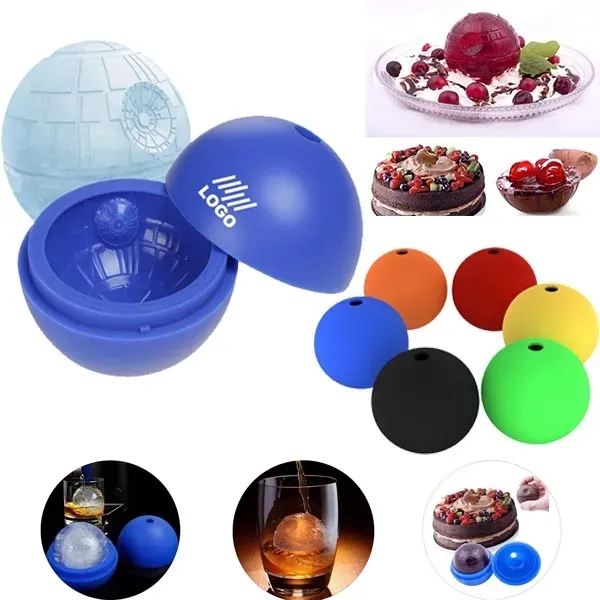 Silicone Round Ice Ball Mold - Silicone Round Ice Ball Mold - Image 0 of 6