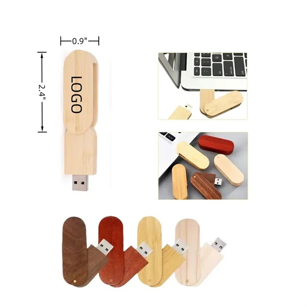 Customized Wooden USB Flash Drive 1 GB - Customized Wooden USB Flash Drive 1 GB - Image 0 of 3