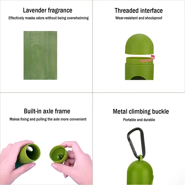Eco-friendly Biodegradable Dog Poop Bags - Eco-friendly Biodegradable Dog Poop Bags - Image 4 of 8
