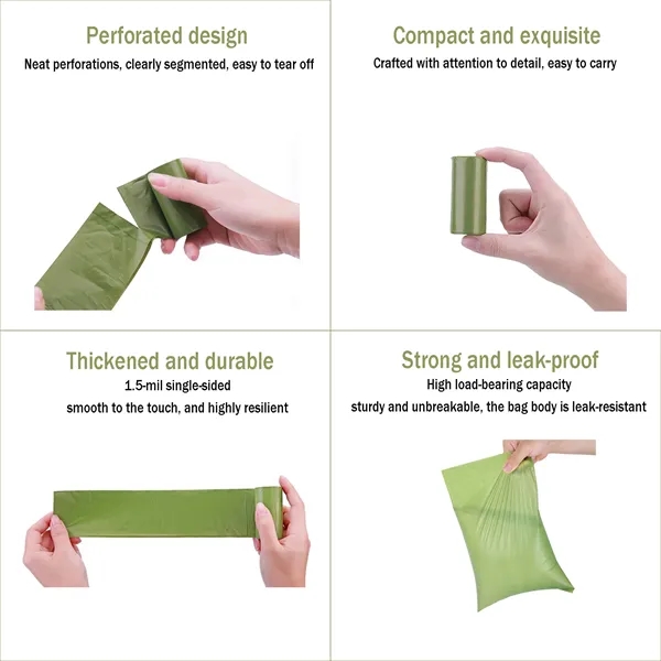 Eco-friendly Biodegradable Dog Poop Bags - Eco-friendly Biodegradable Dog Poop Bags - Image 5 of 8