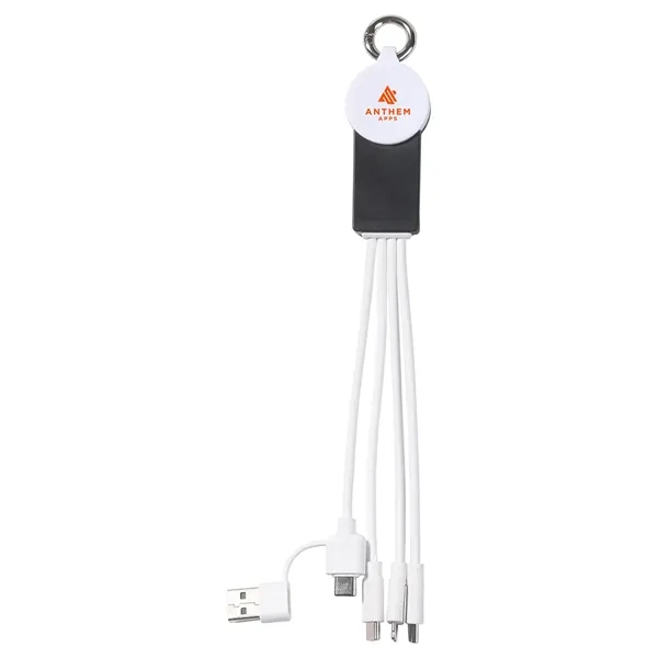 Tribute 4-in-1 Charging Cable with Watch Charger - Tribute 4-in-1 Charging Cable with Watch Charger - Image 1 of 2