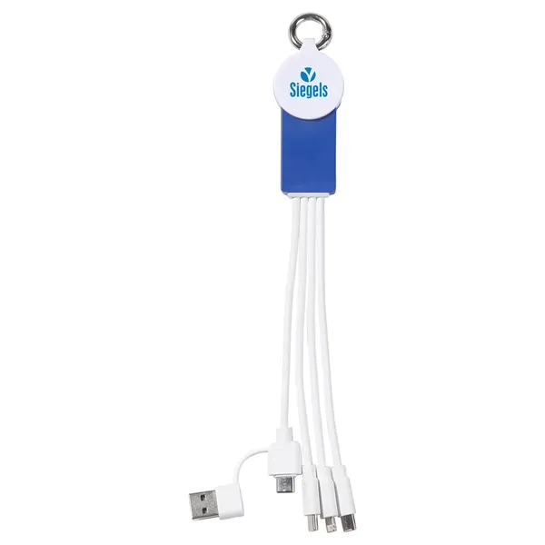 Tribute 4-in-1 Charging Cable with Watch Charger - Tribute 4-in-1 Charging Cable with Watch Charger - Image 2 of 2