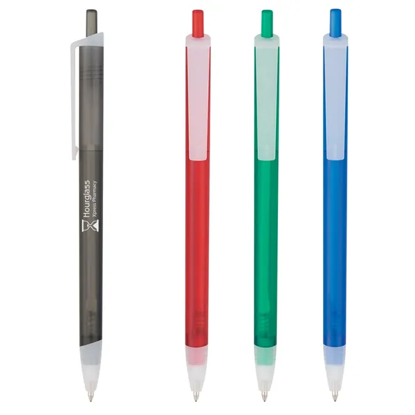 Slim Click Translucent Pen - Slim Click Translucent Pen - Image 0 of 8