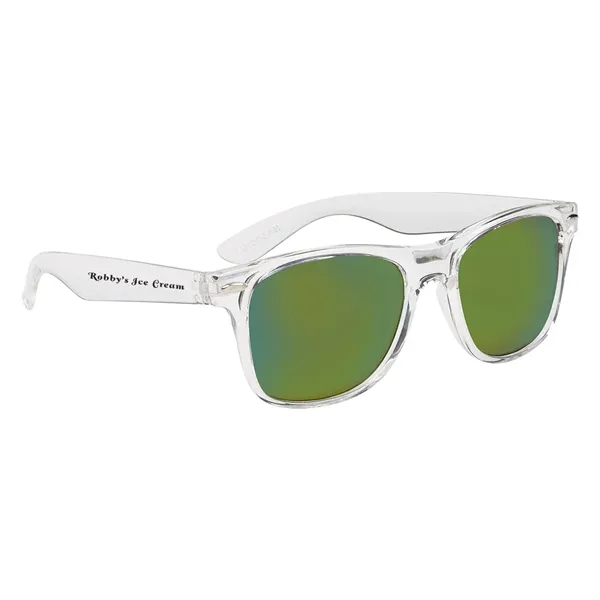 Crystalline Mirrored Malibu Sunglasses - Crystalline Mirrored Malibu Sunglasses - Image 4 of 21