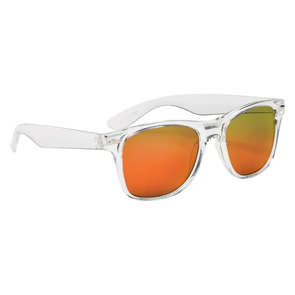 Crystalline Mirrored Malibu Sunglasses - Crystalline Mirrored Malibu Sunglasses - Image 7 of 21