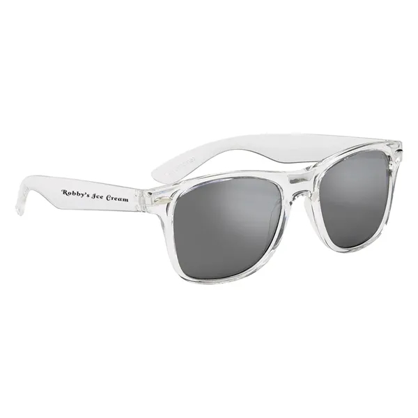 Crystalline Mirrored Malibu Sunglasses - Crystalline Mirrored Malibu Sunglasses - Image 10 of 21