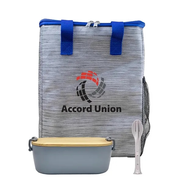 Bamboo & Utensil Lunch Tote - Bamboo & Utensil Lunch Tote - Image 2 of 11