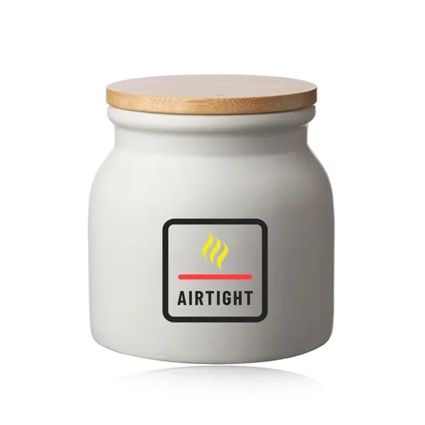 Norman 17 oz. Ceramic Container - Norman 17 oz. Ceramic Container - Image 0 of 2