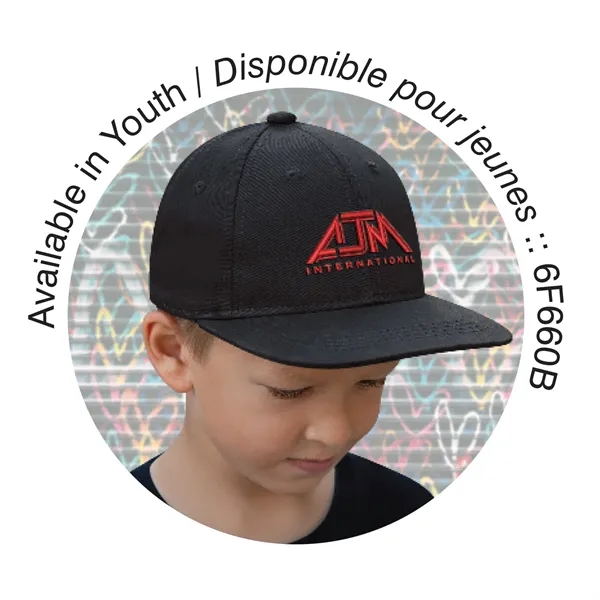 Six Panel Deluxe Chino Twill Baseball Cap - Six Panel Deluxe Chino Twill Baseball Cap - Image 6 of 6