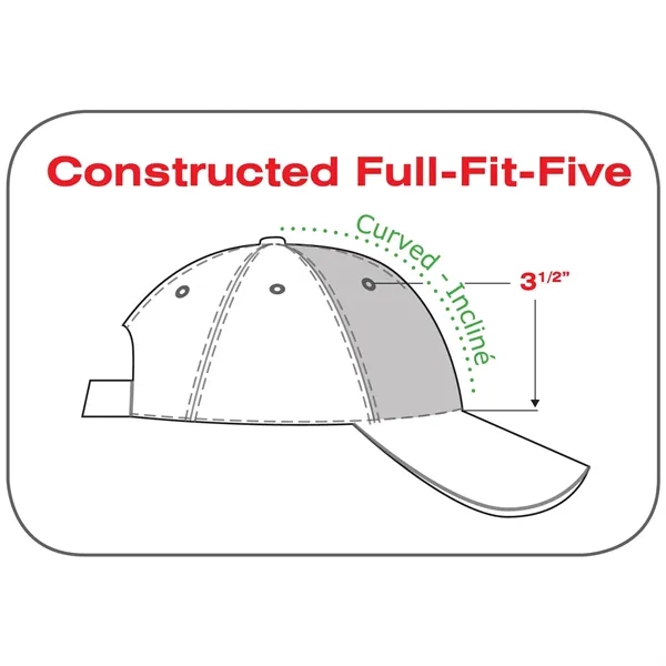 Youth Five Panel - Full-Fit Baseball Cap - Youth Five Panel - Full-Fit Baseball Cap - Image 7 of 9