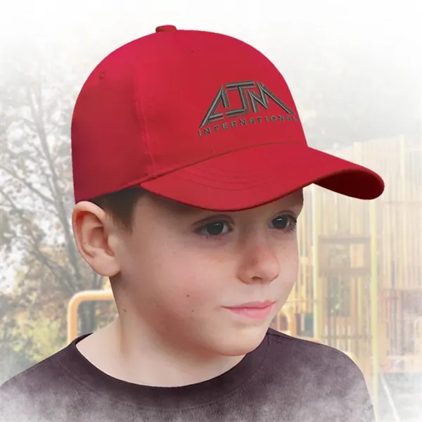 Youth Five Panel - Full-Fit Baseball Cap - Youth Five Panel - Full-Fit Baseball Cap - Image 6 of 9