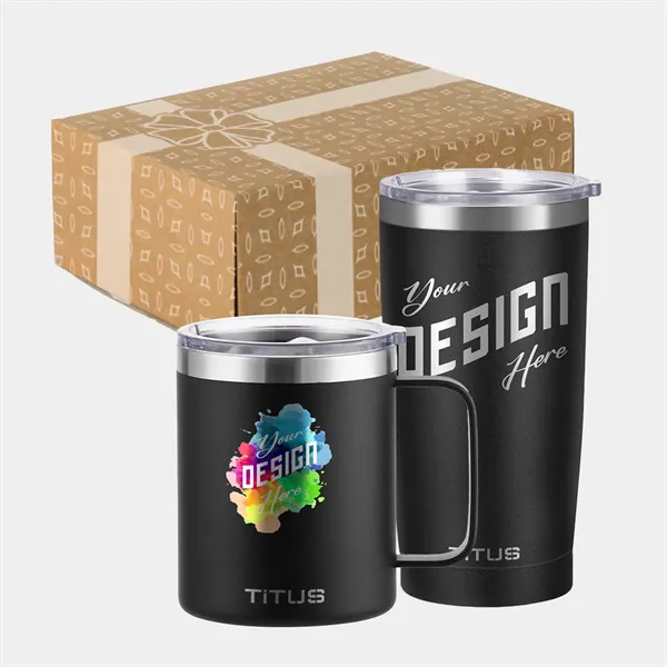 TiTUS® 20oz Tumbler & 12 oz Mug Insulated Drinkware Gift Set - TiTUS® 20oz Tumbler & 12 oz Mug Insulated Drinkware Gift Set - Image 0 of 0