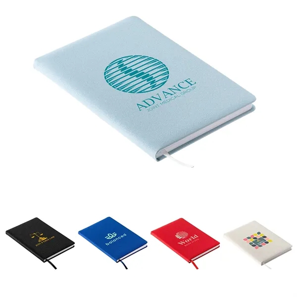 Draftsman Padded Hardcover Journal with Grid-Lined Paper