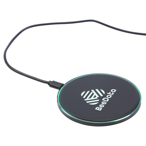 15W Light-up Aluminum Wireless Charger - 15W Light-up Aluminum Wireless Charger - Image 0 of 0