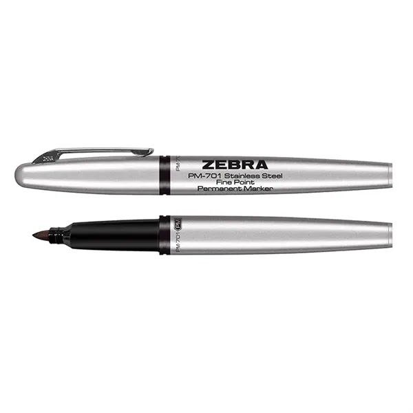 Zebra PM-701 Stainless Steel Fine Tip Permanent Marker - Zebra PM-701 Stainless Steel Fine Tip Permanent Marker - Image 0 of 1