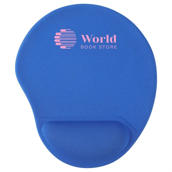 Wave Non-Slip Mouse Pad with Gel Wrist Rest - Wave Non-Slip Mouse Pad with Gel Wrist Rest - Image 4 of 5