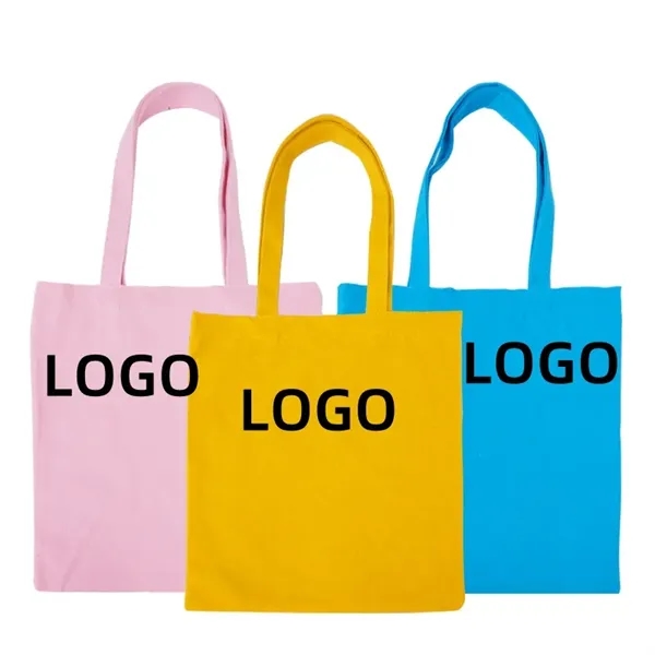 Eco-Friendly Reusable Canvas Cotton Shopping Tote Bag - Eco-Friendly Reusable Canvas Cotton Shopping Tote Bag - Image 0 of 3