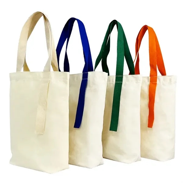 Custom Eco-Friendly Canvas Cotton Shopping Grocery Tote Bag - Custom Eco-Friendly Canvas Cotton Shopping Grocery Tote Bag - Image 3 of 3