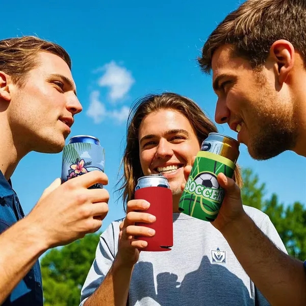 Economy Foam Full Color Can Cooler - Economy Foam Full Color Can Cooler - Image 2 of 22