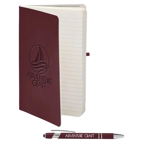 CORE365 Soft Cover Journal And Pen Set