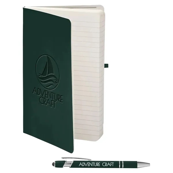 CORE365 Soft Cover Journal And Pen Set