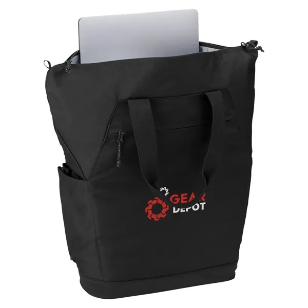 Harriton ClimaBloc Backpack Laptop Tote Bag - Harriton ClimaBloc Backpack Laptop Tote Bag - Image 5 of 19