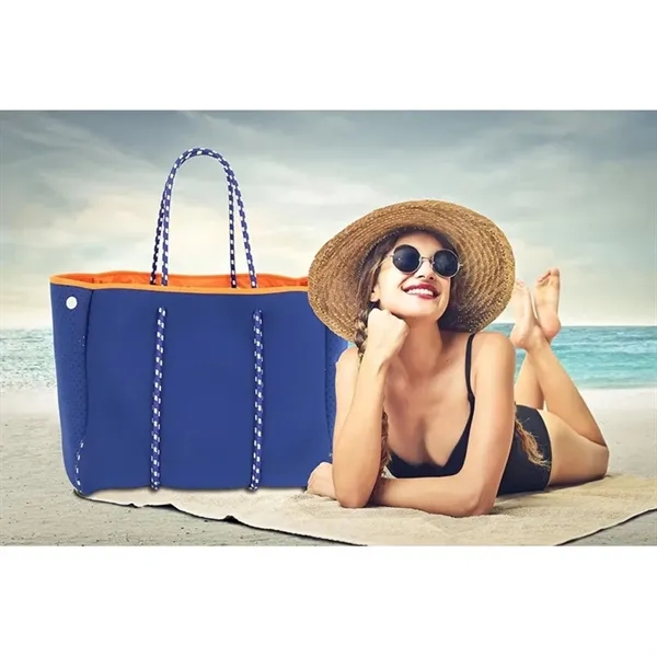 Neoprene Multipurpose Beach Bag - Neoprene Multipurpose Beach Bag - Image 7 of 7