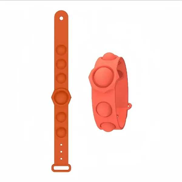 Silicone Stress Reliever Wristband - Silicone Stress Reliever Wristband - Image 2 of 7