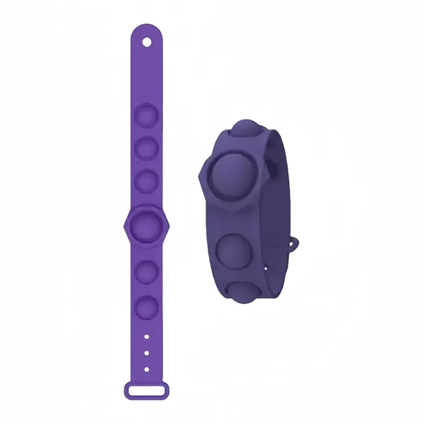 Silicone Stress Reliever Wristband - Silicone Stress Reliever Wristband - Image 3 of 7