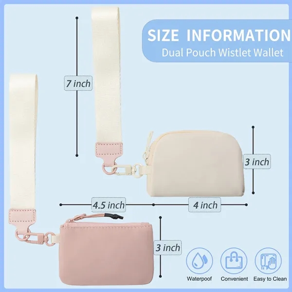 Mini Zip Around Dual Pouch - Mini Zip Around Dual Pouch - Image 1 of 4