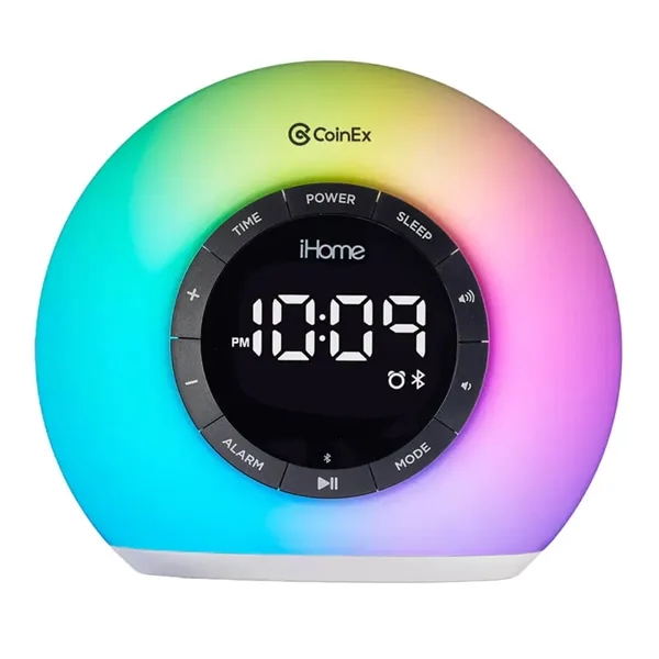 Custom IHome Sunrise Alarm Clock Radio with Bluetooth Speaker