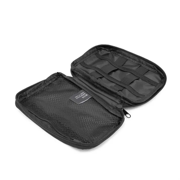 rPET Zippered Tool and Electronic Accessory Pouch - rPET Zippered Tool and Electronic Accessory Pouch - Image 4 of 5