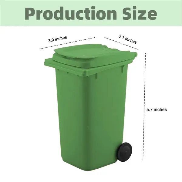 Desk Trash Can Pen Holder - Desk Trash Can Pen Holder - Image 1 of 5