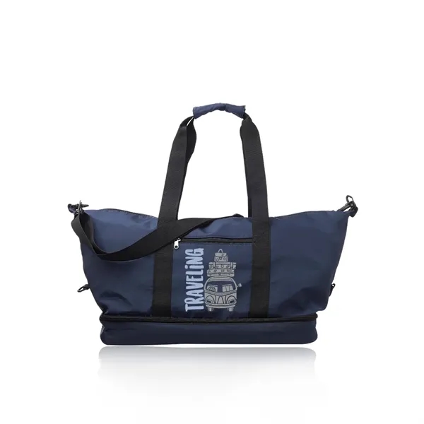 Retro Weekender Duffle Bags - Retro Weekender Duffle Bags - Image 3 of 6