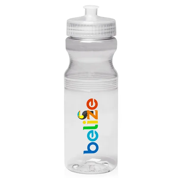 24 oz. Poly-Clear Bike Water Bottle - 24 oz. Poly-Clear Bike Water Bottle - Image 0 of 1