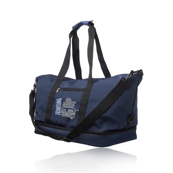 Retro Weekender Duffle Bags - Retro Weekender Duffle Bags - Image 5 of 6