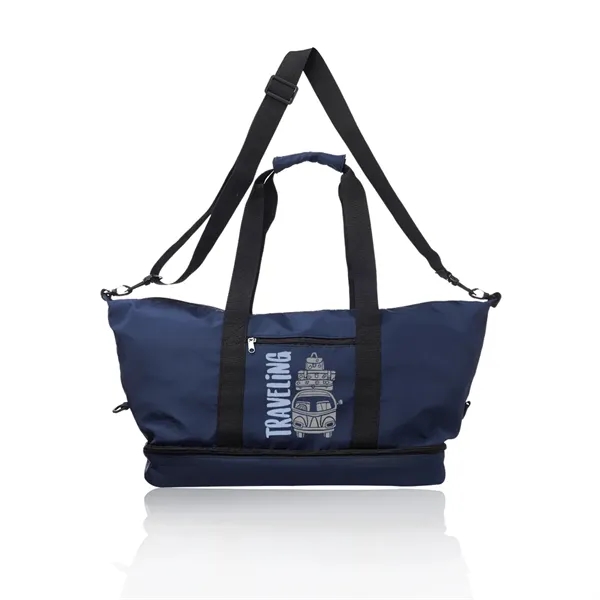 Retro Weekender Duffle Bags - Retro Weekender Duffle Bags - Image 6 of 6