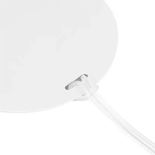 Imprinted Full Color Round Luggage Tag - Imprinted Full Color Round Luggage Tag - Image 2 of 2