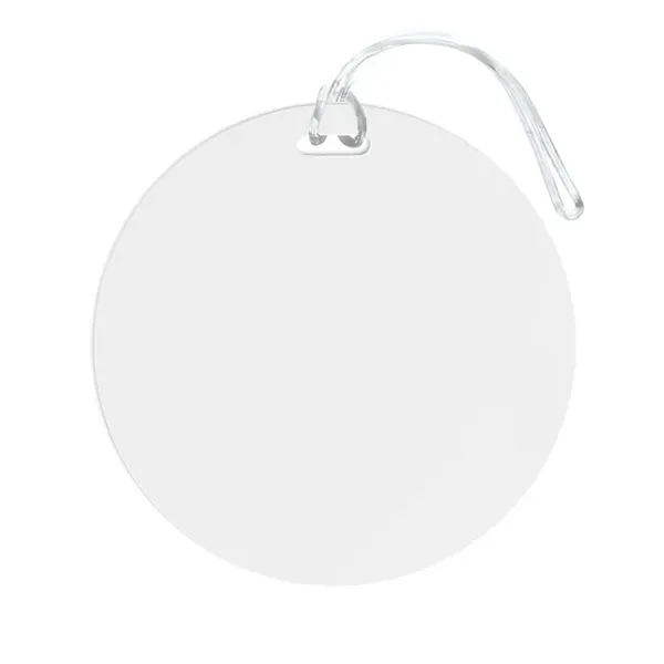 Custom Round Luggage Tag - Custom Round Luggage Tag - Image 1 of 2