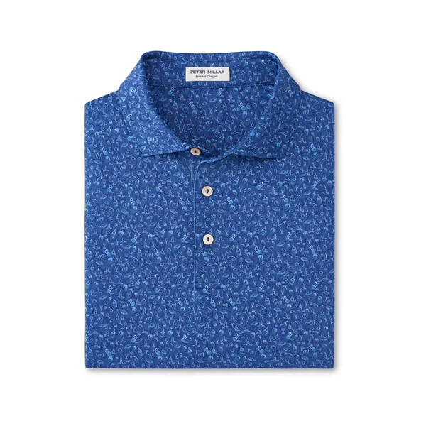 Peter Millar Men's Wine Country Performance Jersey Polo - Peter Millar Men's Wine Country Performance Jersey Polo - Image 0 of 0