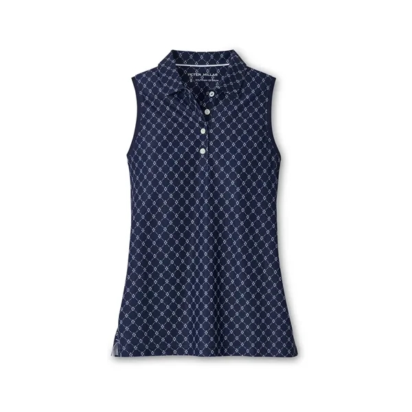 Peter Millar Women's Lattice Blossom Banded Sport Mesh Sleev - Peter Millar Women's Lattice Blossom Banded Sport Mesh Sleev - Image 0 of 0